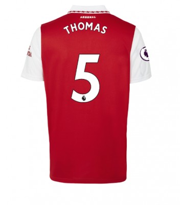 Arsenal Thomas Partey #5 Hjemmedrakt 2022-23 Kortermet